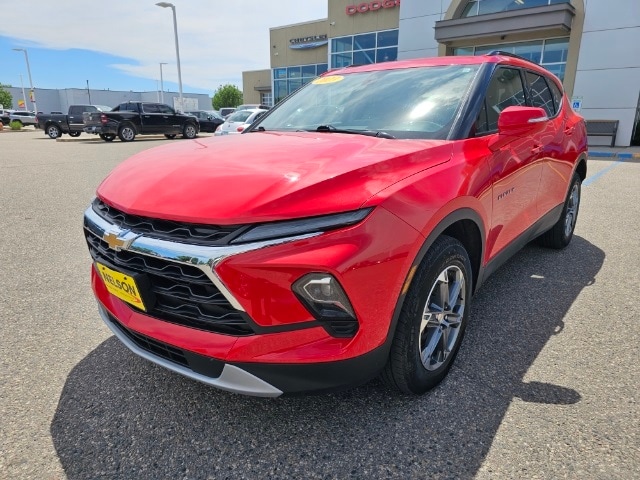 Used 2023 Chevrolet Blazer 3LT with VIN 3GNKBJRS2PS172764 for sale in Grand Forks, ND