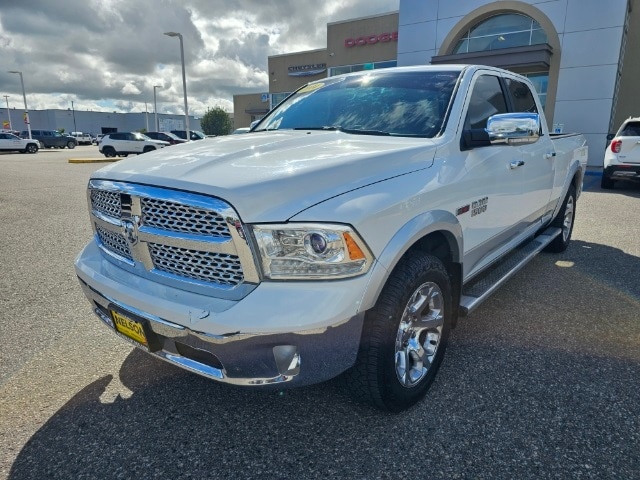 Used 2014 RAM Ram 1500 Pickup Laramie with VIN 1C6RR7VM1ES434383 for sale in Grand Forks, ND