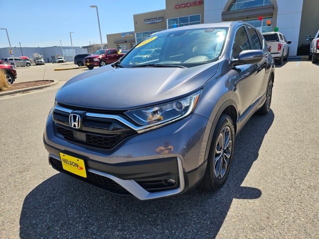 Used 2021 Honda CR-V EX with VIN 2HKRW2H53MH621646 for sale in Grand Forks, ND