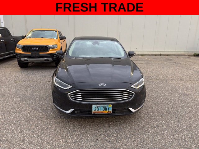 Used 2019 Ford Fusion SEL with VIN 3FA6P0CD0KR215777 for sale in Grand Forks, ND