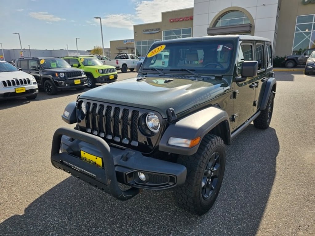 Used 2022 Jeep Wrangler Unlimited Sport SUV