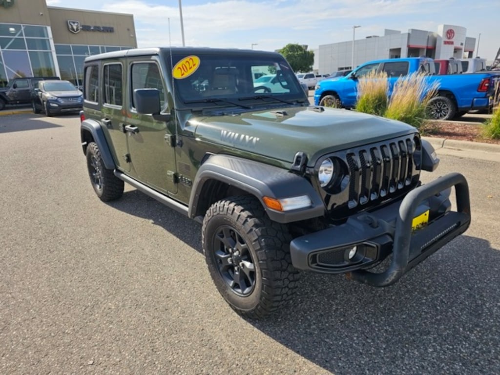 Used 2022 Jeep Wrangler Unlimited Sport SUV