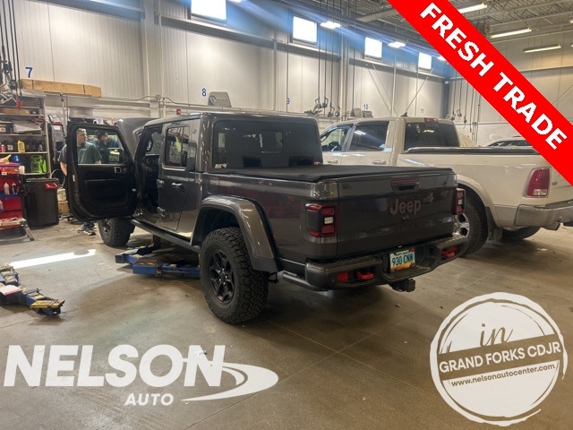 Used 2020 Jeep Gladiator Rubicon with VIN 1C6JJTBG6LL144708 for sale in Grand Forks, ND