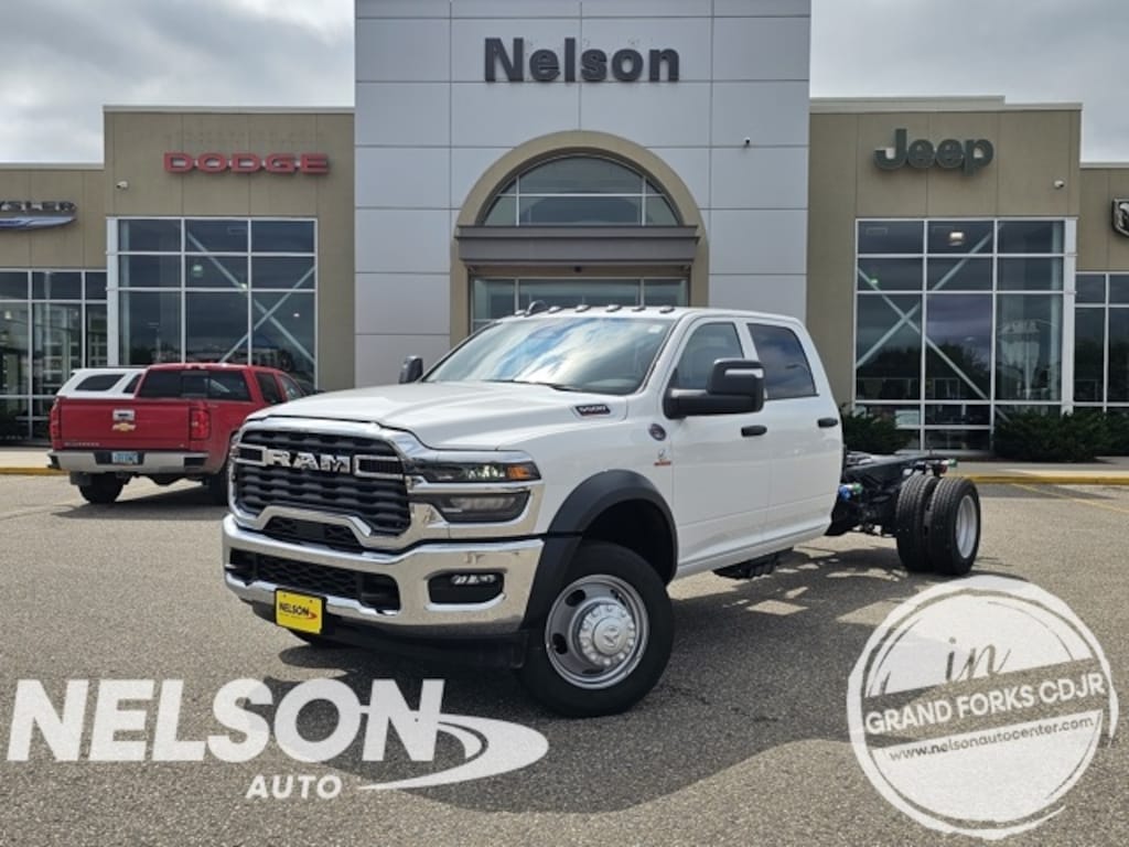 New 2025 Ram 5500 Chassis Cab 5500 TRADESMAN CHASSIS CREW CAB 4X4 84' CA Pickup