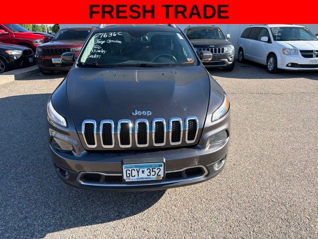 Used 2015 Jeep Cherokee Limited with VIN 1C4PJMDS0FW665436 for sale in Grand Forks, ND