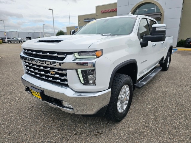 Used 2021 Chevrolet Silverado 2500HD LTZ with VIN 1GC1YPEY9MF169845 for sale in Grand Forks, ND