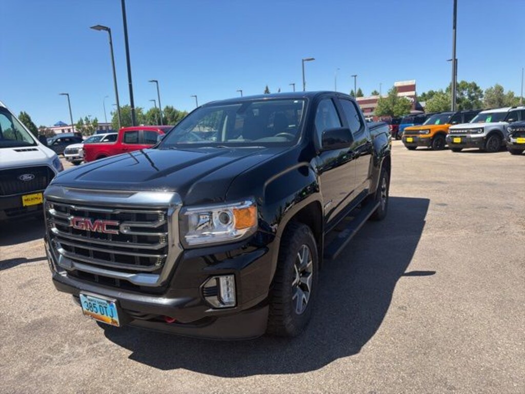 Used 2021 GMC Canyon AT4 w/Cloth Truck Crew Cab