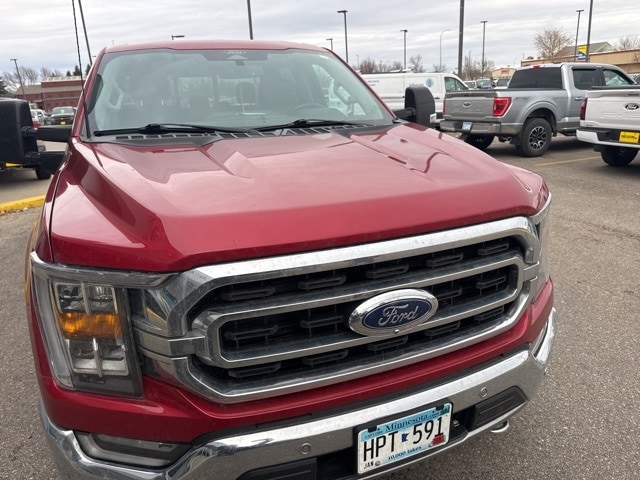 Used 2021 Ford F-150 XLT with VIN 1FTFW1E81MKF14575 for sale in Fergus Falls, Minnesota