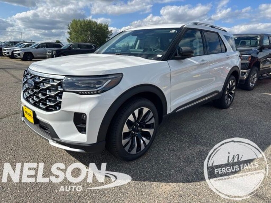 New 2026 Ford Explorer Platinum SUV