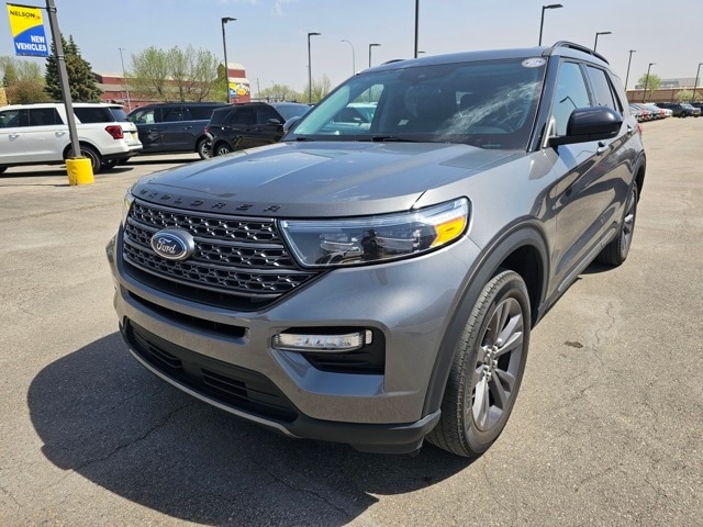 Used 2023 Ford Explorer XLT with VIN 1FMSK8DHXPGB01836 for sale in Grand Forks, ND