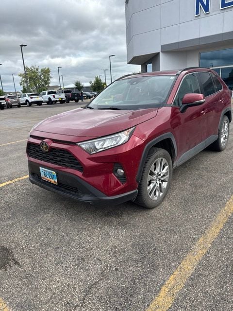 Used 2020 Toyota RAV4 XLE Premium with VIN 2T3A1RFV3LW119542 for sale in Fergus Falls, Minnesota
