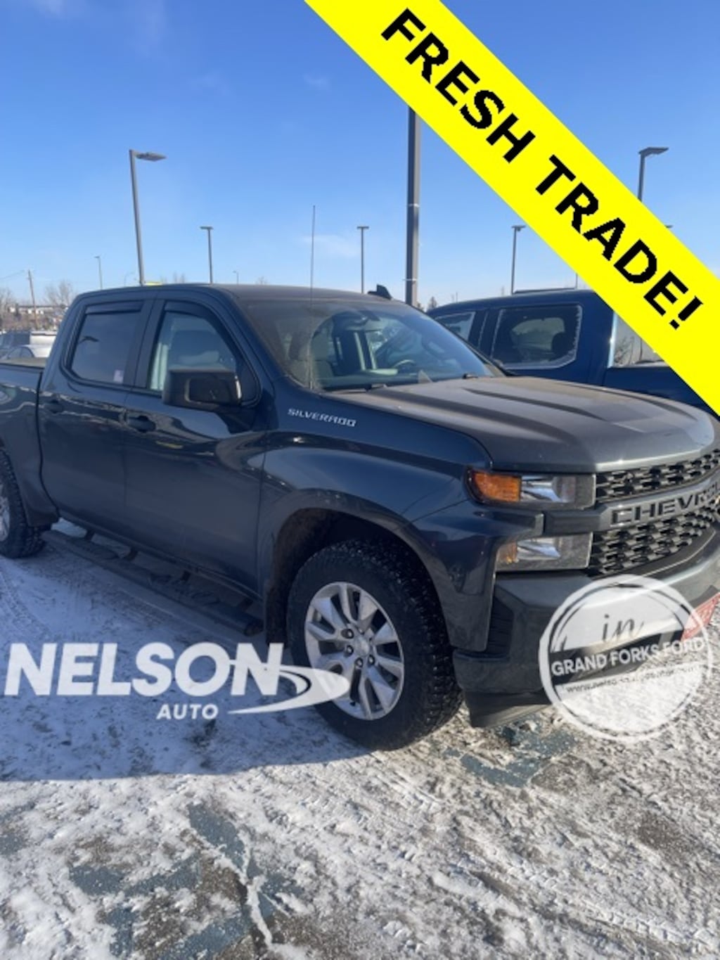 Used 2019 Chevrolet Silverado 1500 Silverado Custom Truck Crew Cab