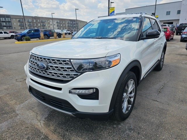 Used 2022 Ford Explorer Limited with VIN 1FMSK8FH3NGA60489 for sale in Grand Forks, ND