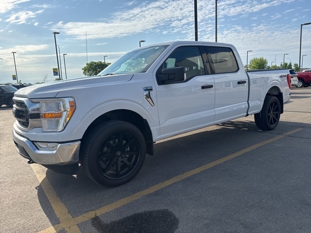 Used 2021 Ford F-150 XLT with VIN 1FTFW1E85MKD47458 for sale in Grand Forks, ND