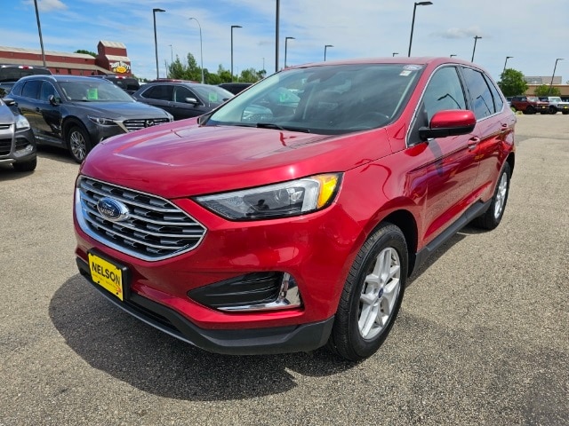 Used 2022 Ford Edge ST-Line with VIN 2FMPK4J90NBA93438 for sale in Grand Forks, ND