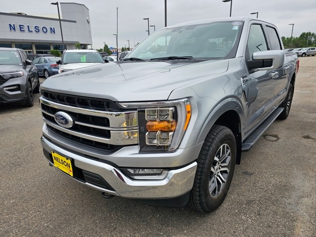 Used 2022 Ford F-150 Lariat with VIN 1FTEW1EPXNKF11193 for sale in Grand Forks, ND