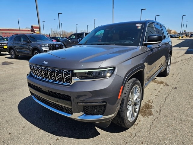 Used 2023 Jeep Grand Cherokee L Summit with VIN 1C4RJKET2P8705543 for sale in Grand Forks, ND