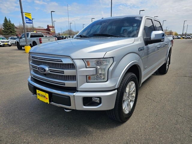 Used 2015 Ford F-150 Platinum with VIN 1FTEW1EG7FFC78089 for sale in Grand Forks, ND