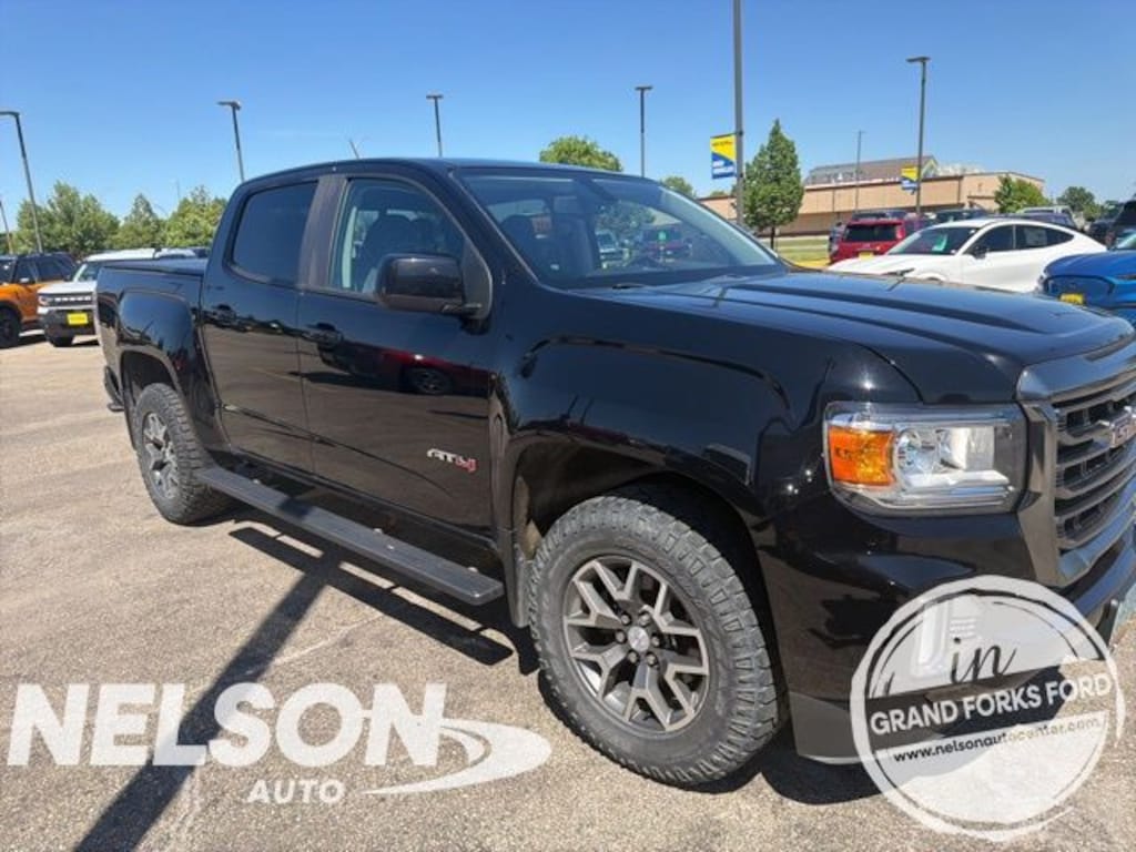 Used 2021 GMC Canyon AT4 w/Cloth Truck Crew Cab