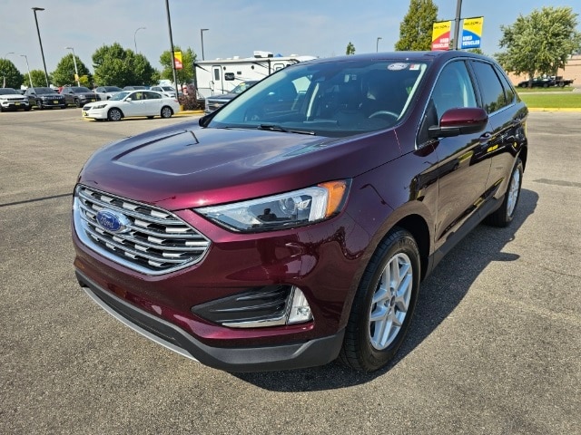 Used 2022 Ford Edge SEL with VIN 2FMPK4J92NBA82277 for sale in Grand Forks, ND