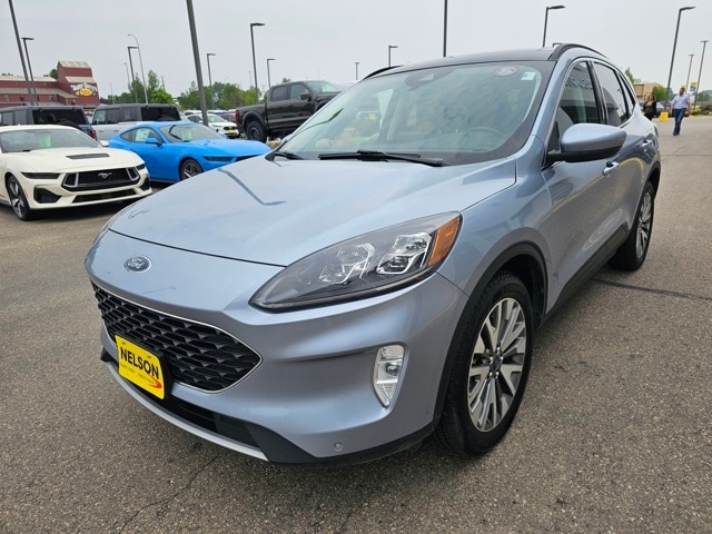 Used 2022 Ford Escape Titanium with VIN 1FMCU9J9XNUB37235 for sale in Grand Forks, ND