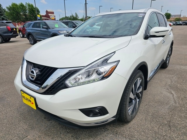 Used 2018 Nissan Murano Platinum with VIN 5N1AZ2MH3JN137696 for sale in Grand Forks, ND