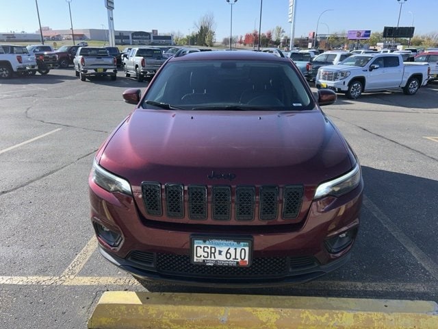 Used 2019 Jeep Cherokee Altitude with VIN 1C4PJMLX0KD421577 for sale in Fergus Falls, MN