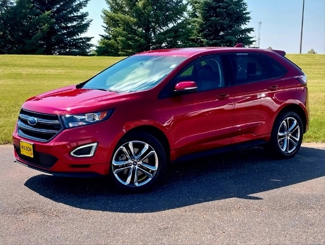 Used 2018 Ford Edge Sport with VIN 2FMPK4AP0JBC12548 for sale in Fergus Falls, MN