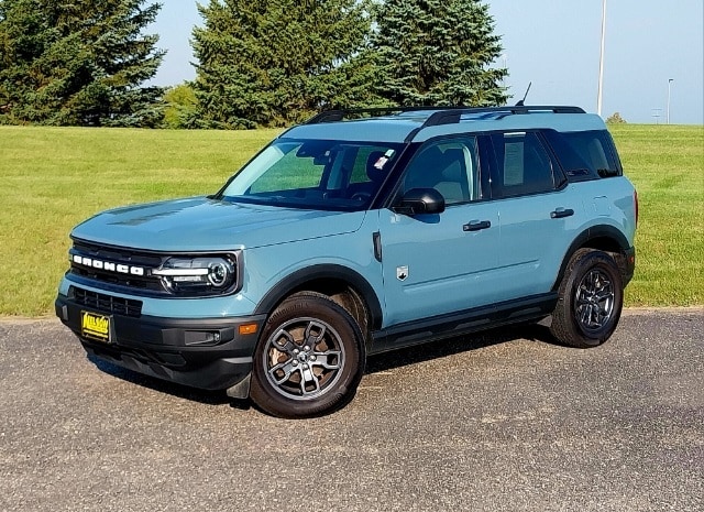 Used 2022 Ford Bronco Sport Big Bend with VIN 3FMCR9B62NRD12672 for sale in Fergus Falls, MN