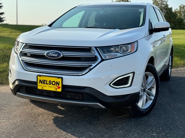 Used 2018 Ford Edge SEL with VIN 2FMPK4J97JBB38255 for sale in Fergus Falls, MN