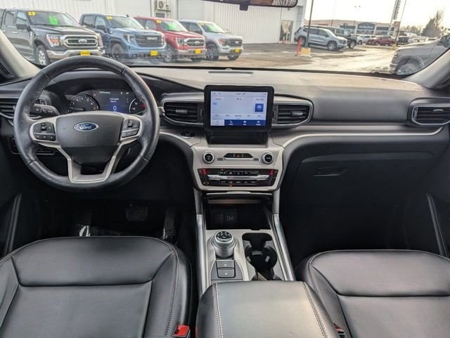 Used 2022 Ford Explorer XLT with VIN 1FMSK8DH3NGC15285 for sale in Fergus Falls, Minnesota