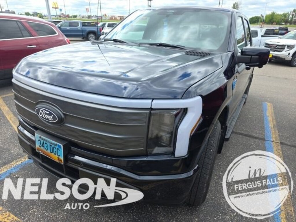 Used 2025 Ford F-150 Lightning Lariat Truck SuperCrew Cab