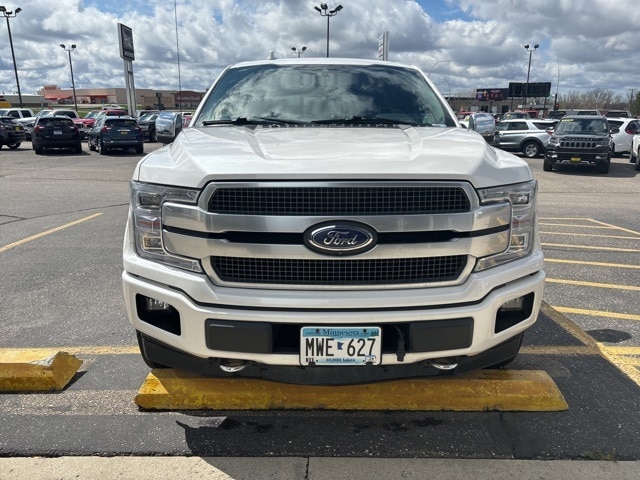 Used 2019 Ford F-150 Platinum with VIN 1FTFW1E44KFB81758 for sale in Fergus Falls, Minnesota