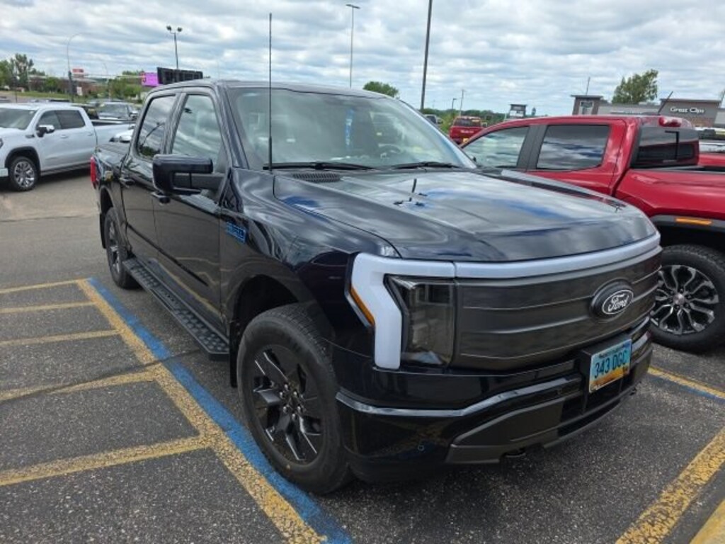 Used 2025 Ford F-150 Lightning Lariat Truck SuperCrew Cab
