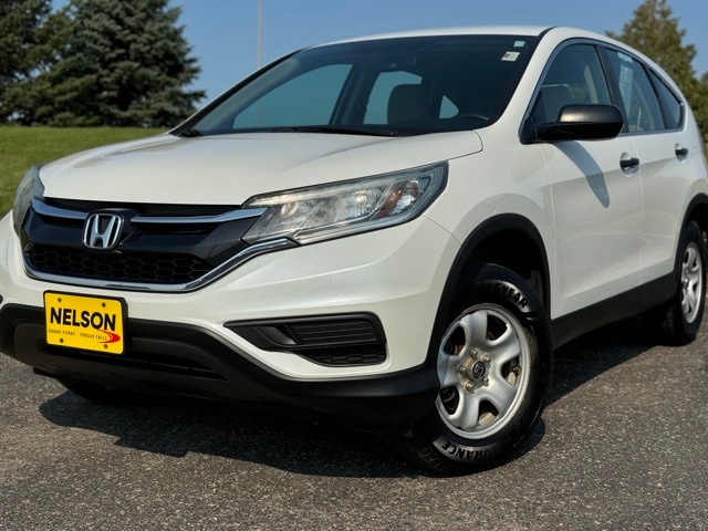 Used 2015 Honda CR-V LX with VIN 5J6RM4H38FL045335 for sale in Fergus Falls, Minnesota