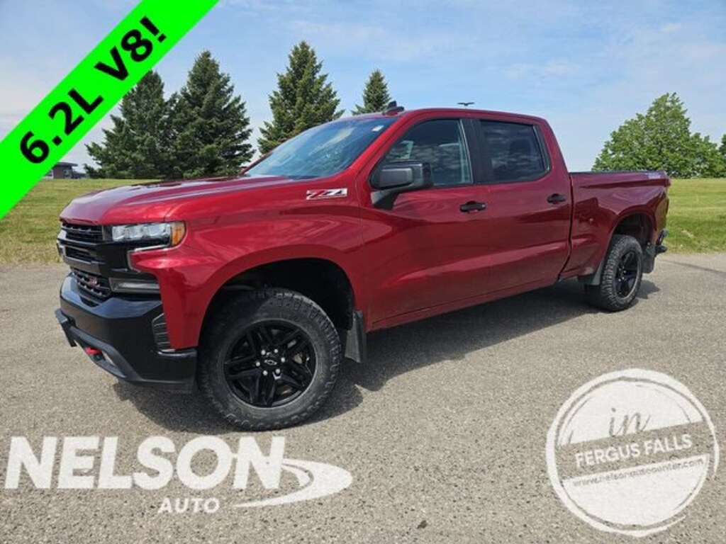 Used 2021 Chevrolet Silverado 1500 LT Trail Boss Truck Crew Cab