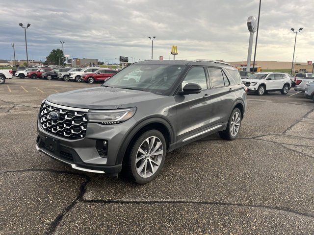 Used 2025 Ford Explorer Platinum with VIN 1FMWK8HC5SGA17125 for sale in Fergus Falls, Minnesota