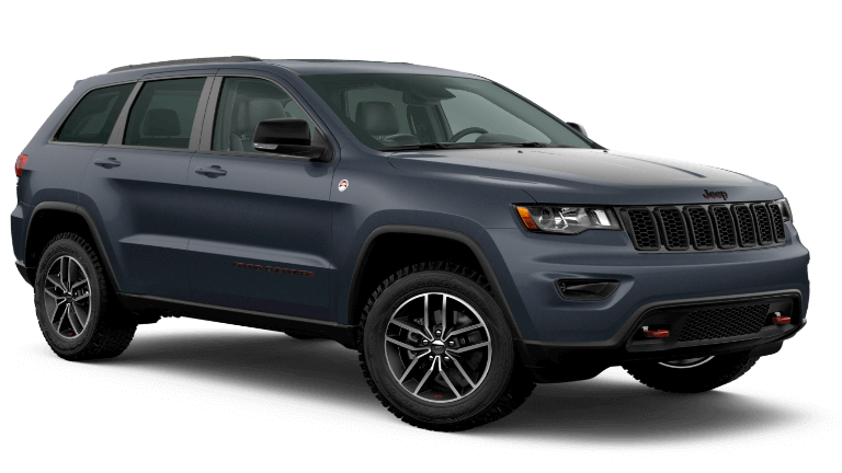2020 Jeep Grand Cherokee Trailhawk in navy blue