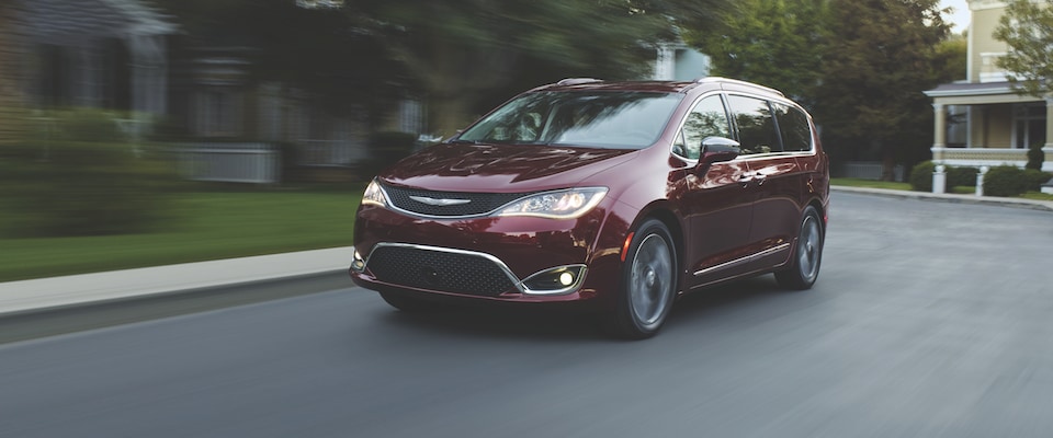 2019 Chrysler Pacifica Model Comparison Chart