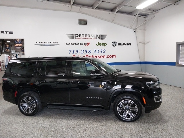 Certified 2024 Jeep Wagoneer Series II with VIN 1C4SJVBP4RS118454 for sale in Waupaca, WI