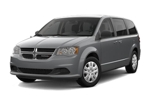 A grey Dodge Grand Caravan SE Plus