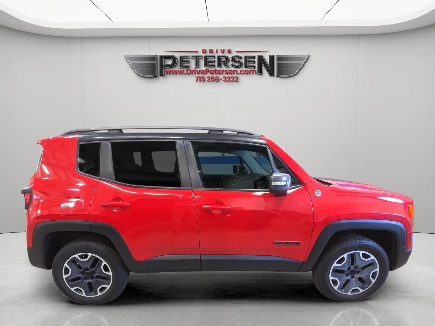 Used 2015 Jeep Renegade Trailhawk with VIN ZACCJBCT8FPB27254 for sale in Waupaca, WI