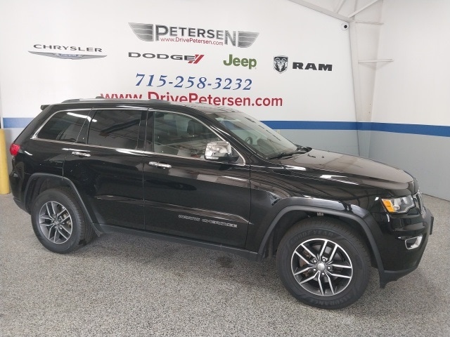 Used 2018 Jeep Grand Cherokee Limited with VIN 1C4RJFBGXJC221378 for sale in Waupaca, WI