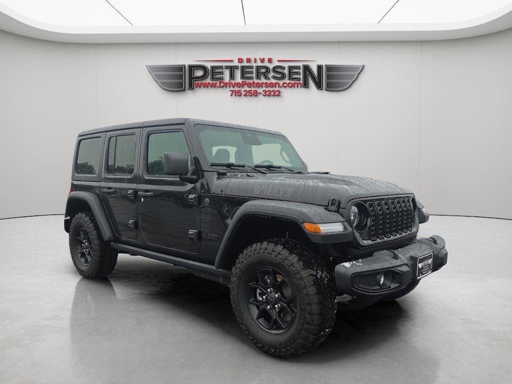 New 2026 Jeep Wrangler 4-DOOR WILLYS Sport Utility