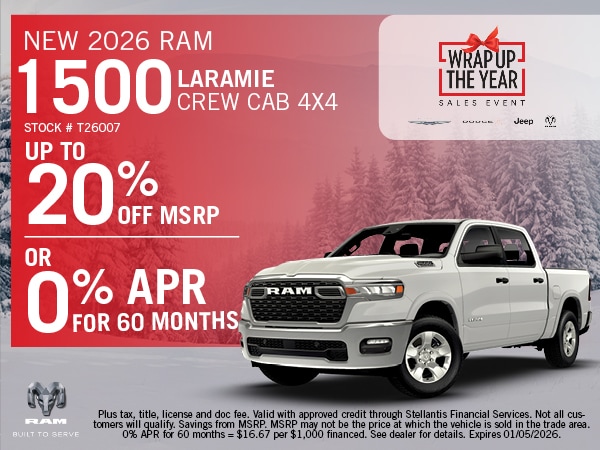 2026 Ram 1500 Crew Cab
