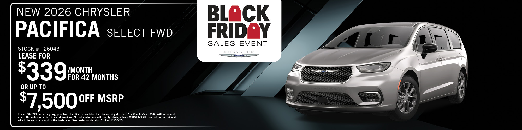 2026 Chrysler Pacifica Select FWD