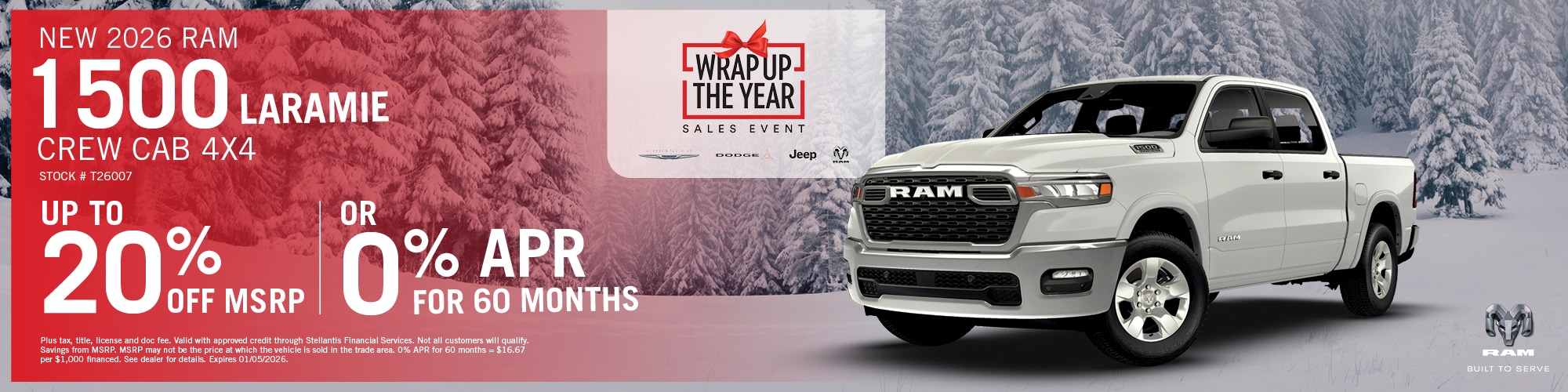 2026 Ram 1500 Crew Cab