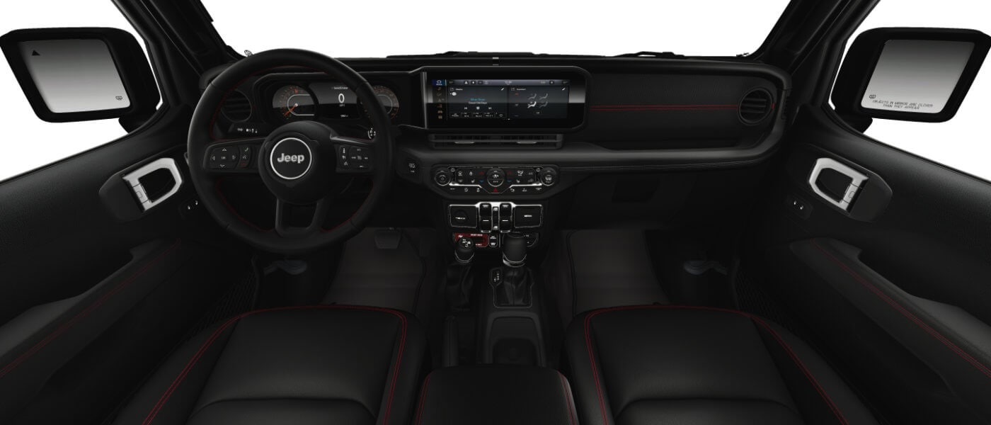 2025 Jeep Wrangler Interior Front