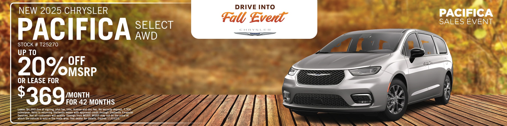 2025 Chrysler Pacifica Select AWD