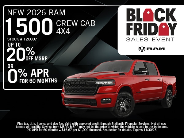 2026 Ram 1500 Crew Cab